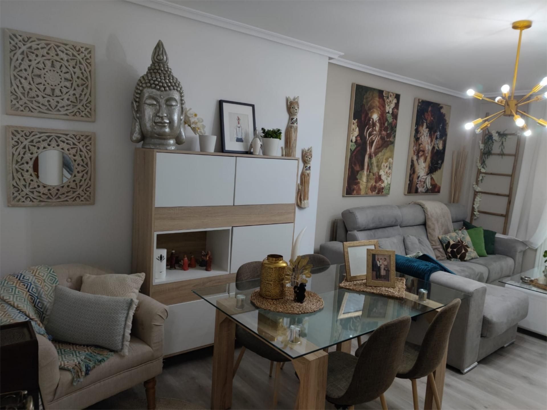 Living room of Flat for sale in Ourense Capital   with Heating, Terrace and Storage room