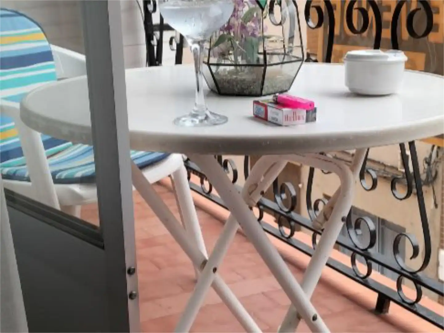 Flat for sale in Calle San Pablo, 14, Villarta de los Montes Balcony of Flat for sale in Villarta de los Montes with Air Conditioner, Terrace and Storage room