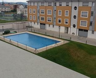 Swimming pool of Flat for sale in Camponaraya  with Heating, Parquet flooring and Terrace