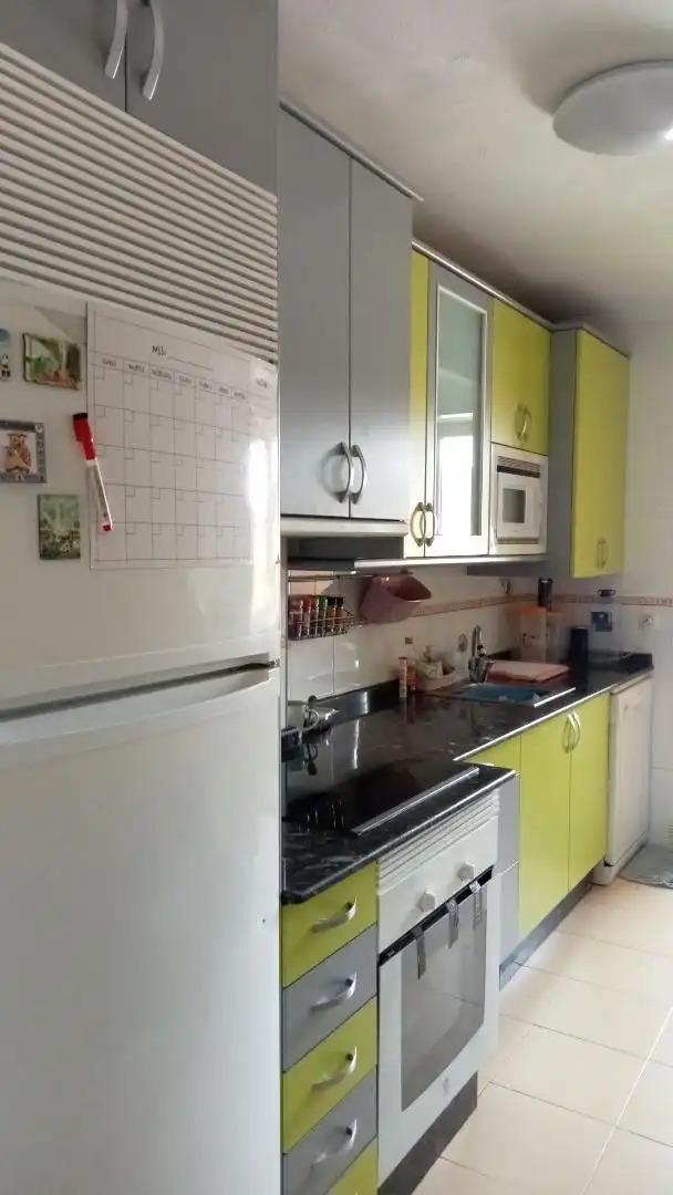 Kitchen of Flat for sale in Camponaraya  with Terrace