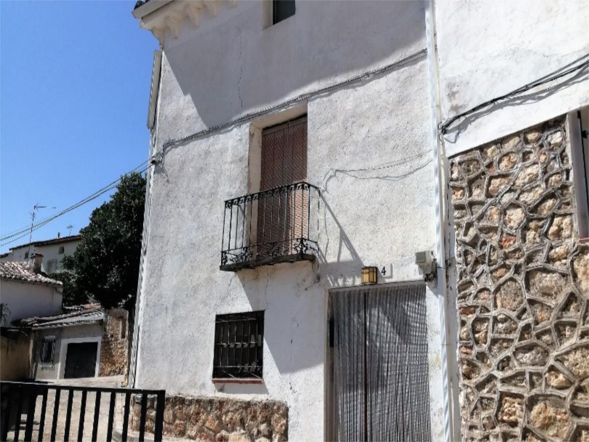 Exterior view of Single-family semi-detached for sale in Hueva  with Heating, Private garden and Storage room