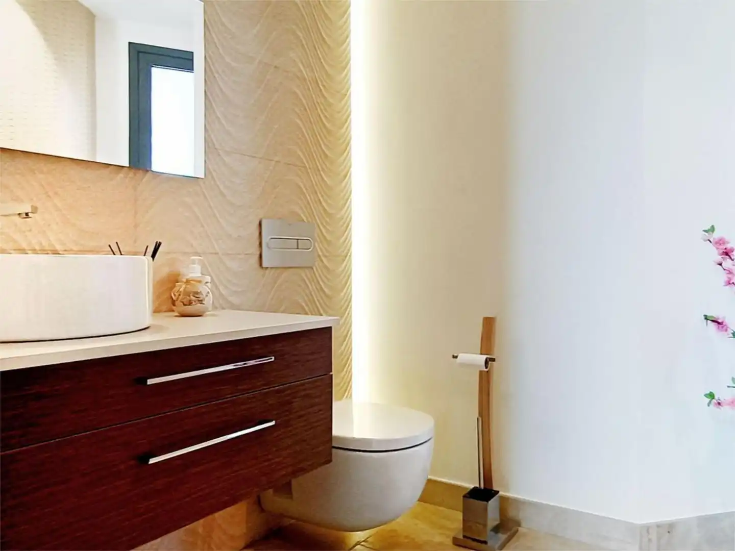 Flat for sale in Caravaca de la Cruz Bathroom of Flat for sale in Caravaca de la Cruz with Air Conditioner, Heating and Private garden