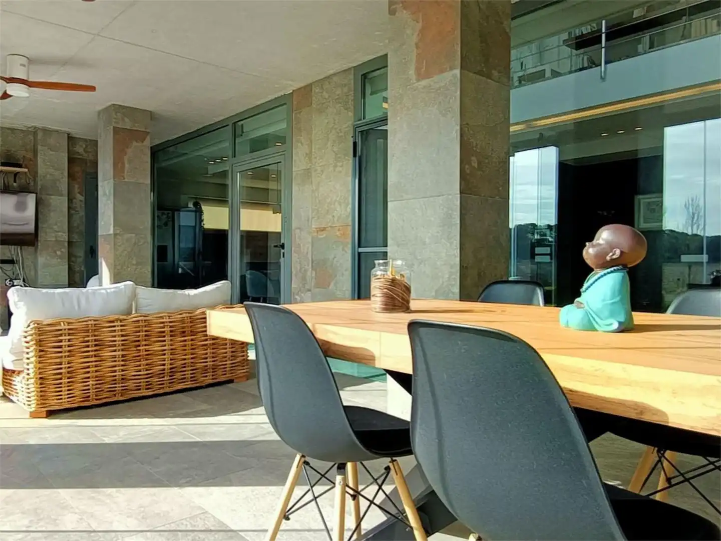 Flat for sale in Caravaca de la Cruz Terrace of Flat for sale in Caravaca de la Cruz with Air Conditioner, Heating and Private garden