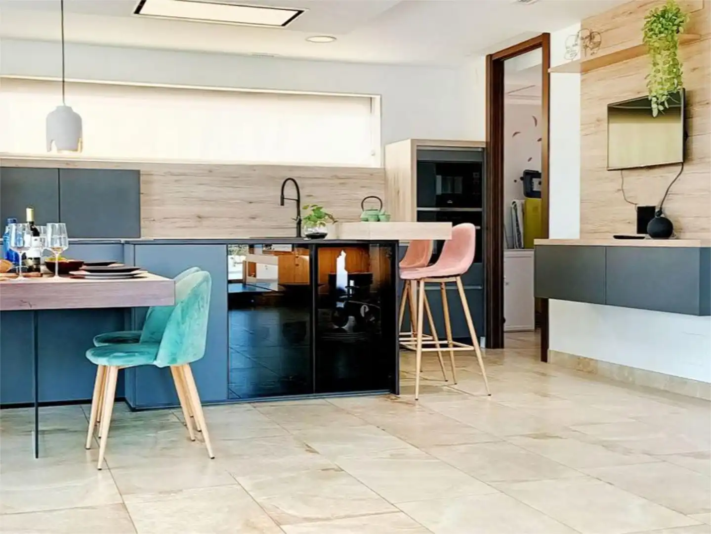 Flat for sale in Caravaca de la Cruz Kitchen of Flat for sale in Caravaca de la Cruz with Air Conditioner, Heating and Private garden