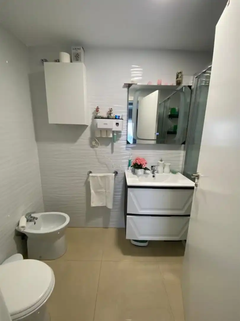 Badezimmer von Wohnung zur Miete in Oropesa del Mar / Orpesa mit Klimaanlage, Heizung und Terrasse