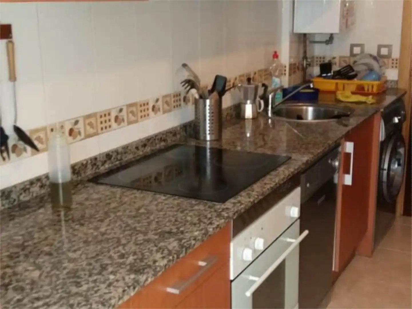 Kitchen of Flat for share in Valdés - Luarca  with Heating, Parquet flooring and Furnished