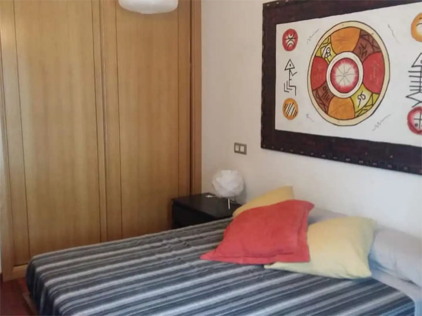 Bedroom of Flat for share in Valdés - Luarca  with Heating, Parquet flooring and Furnished