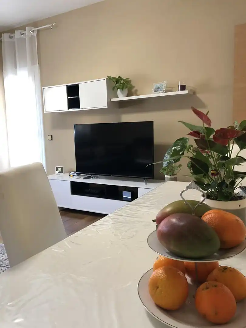 Sala de estar de Piso en venta en Bigues i Riells del Fai con Terraza y Balcón