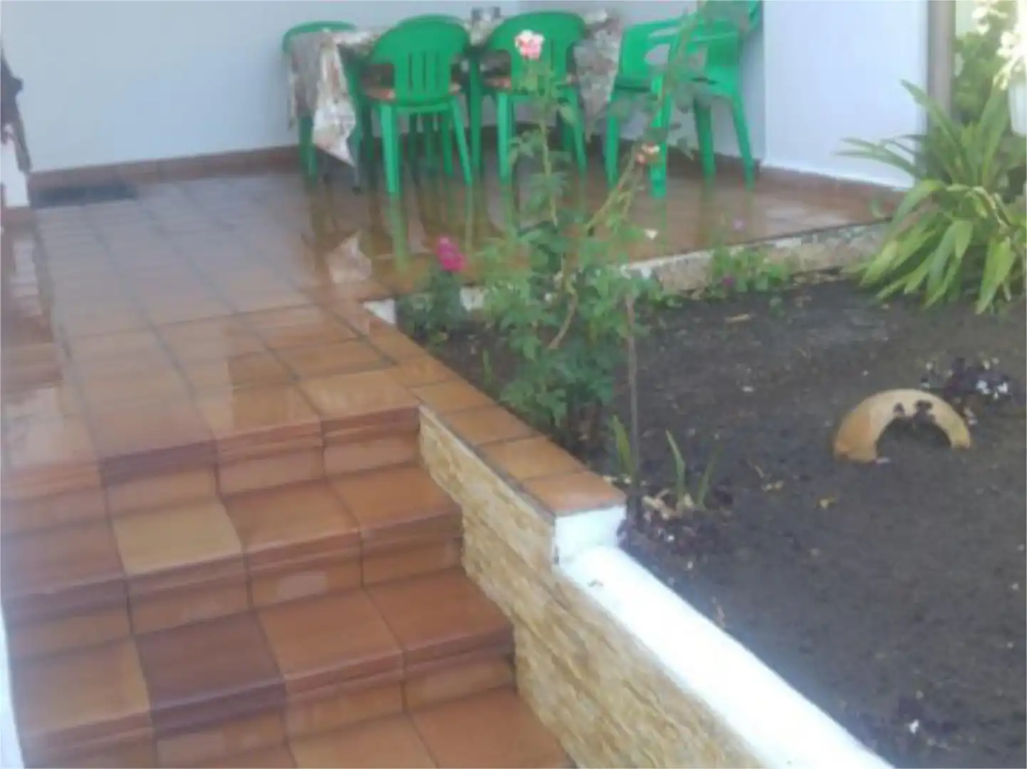 Terrace of Detached homes for sale in Madrigal de la Vera  with Air Conditioner, Heating and Private garden