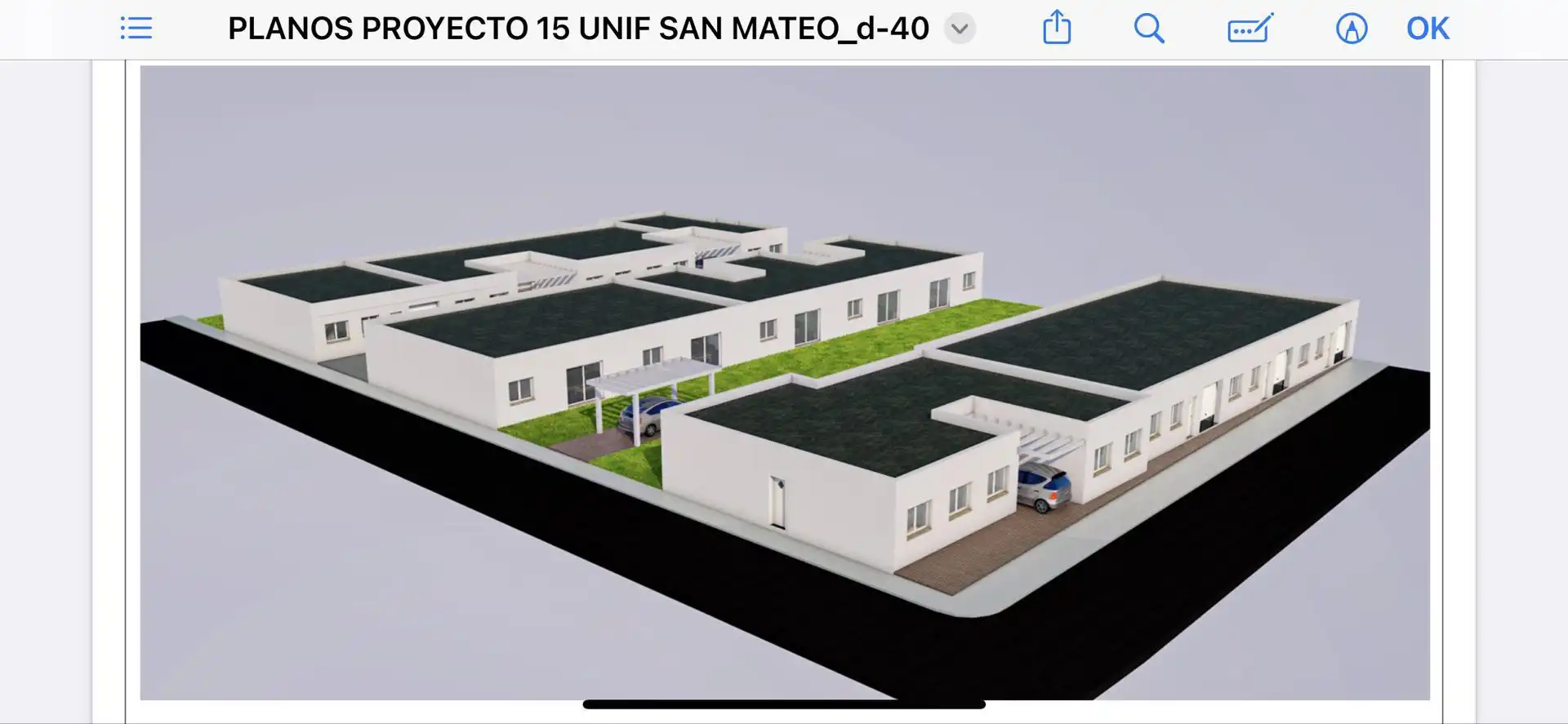 Außenansicht von Einfamilien-Reihenhaus zum Verkauf in San Mateo de Gállego