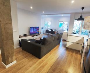 Living room of Flat for sale in  Barcelona Capital  with Air Conditioner and Terrace