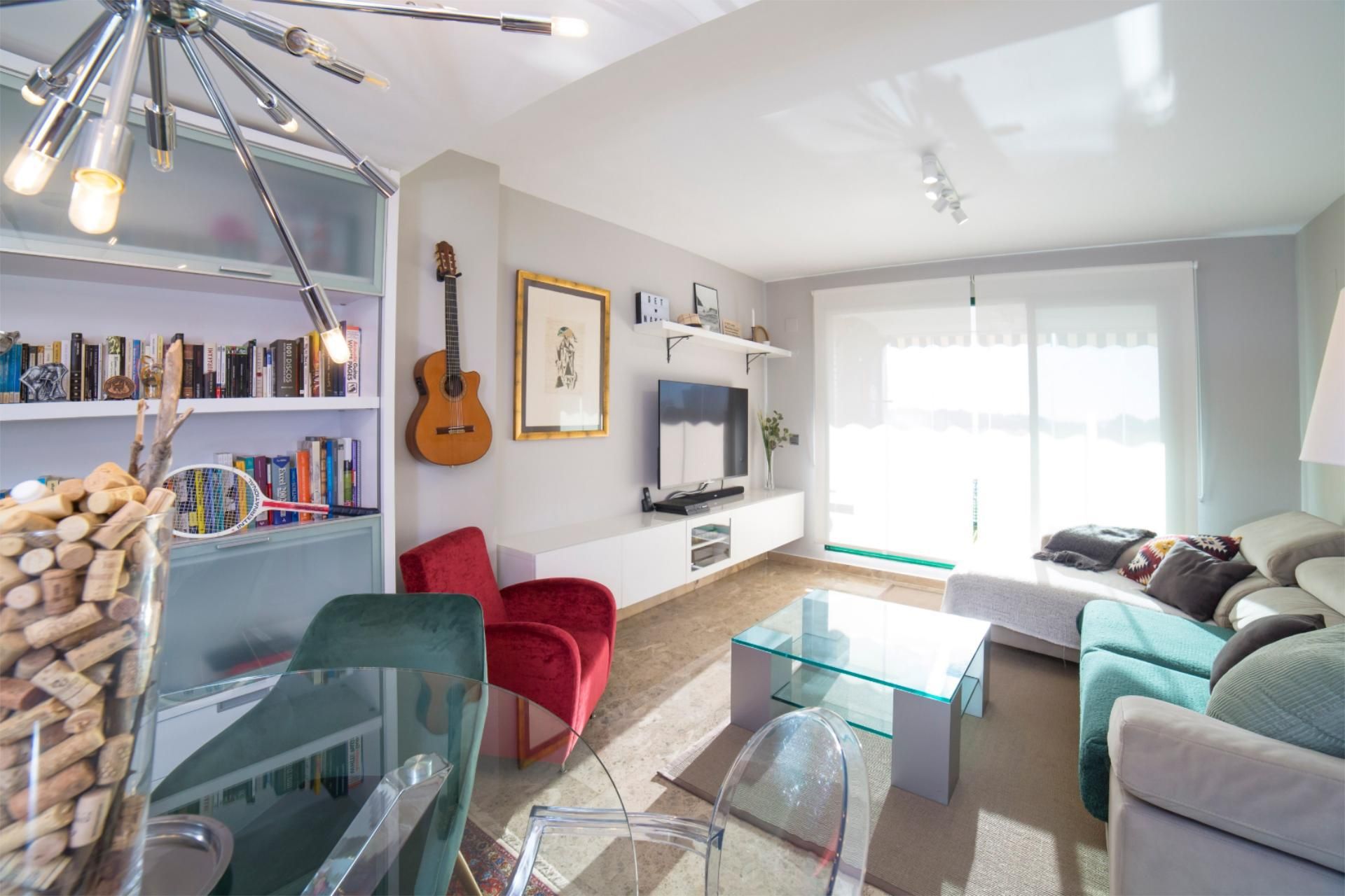 Living room of Flat for sale in Paterna  with Air Conditioner, Heating and Private garden