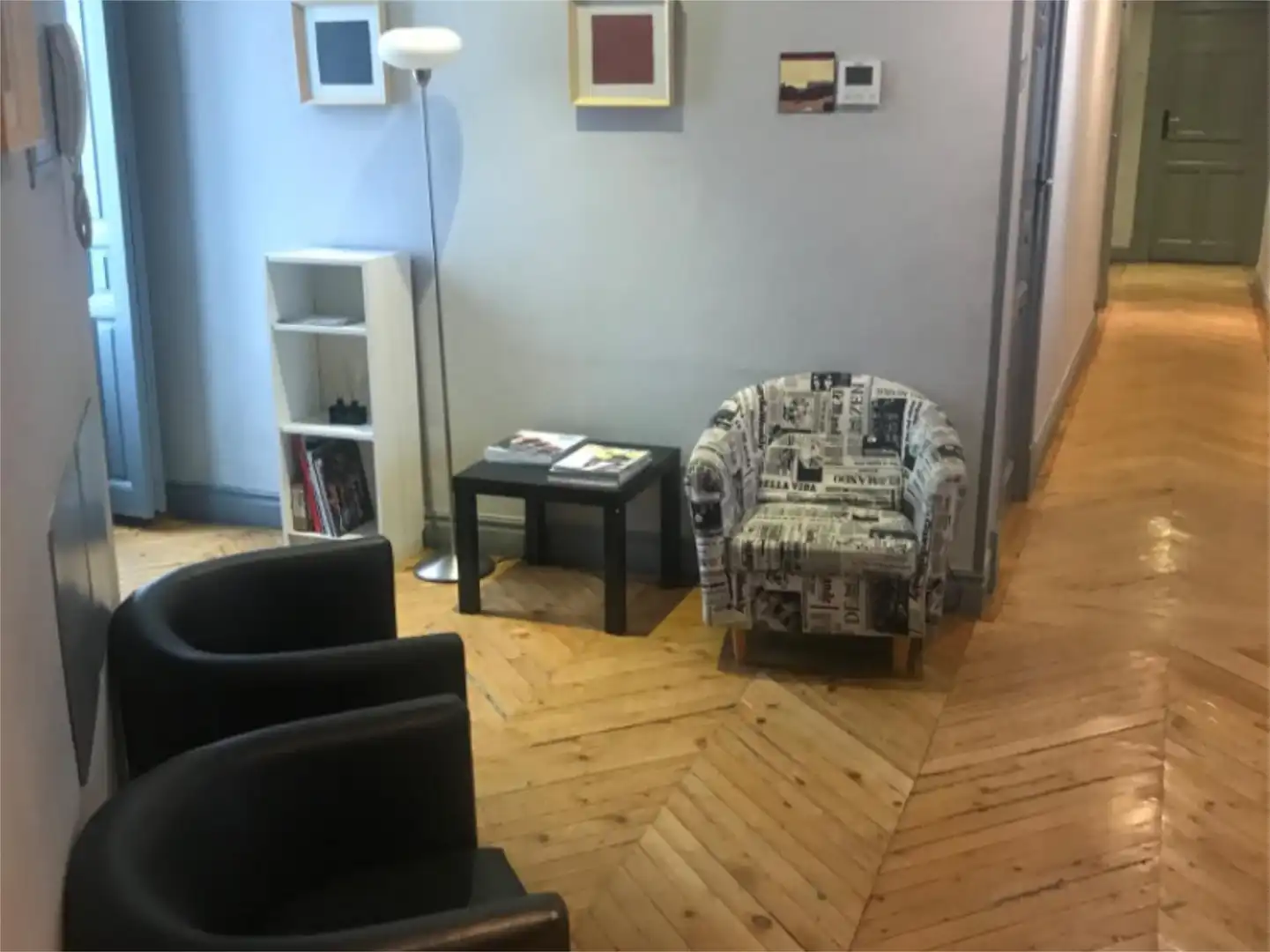 Sala d'estar de Oficina de lloguer en Madrid