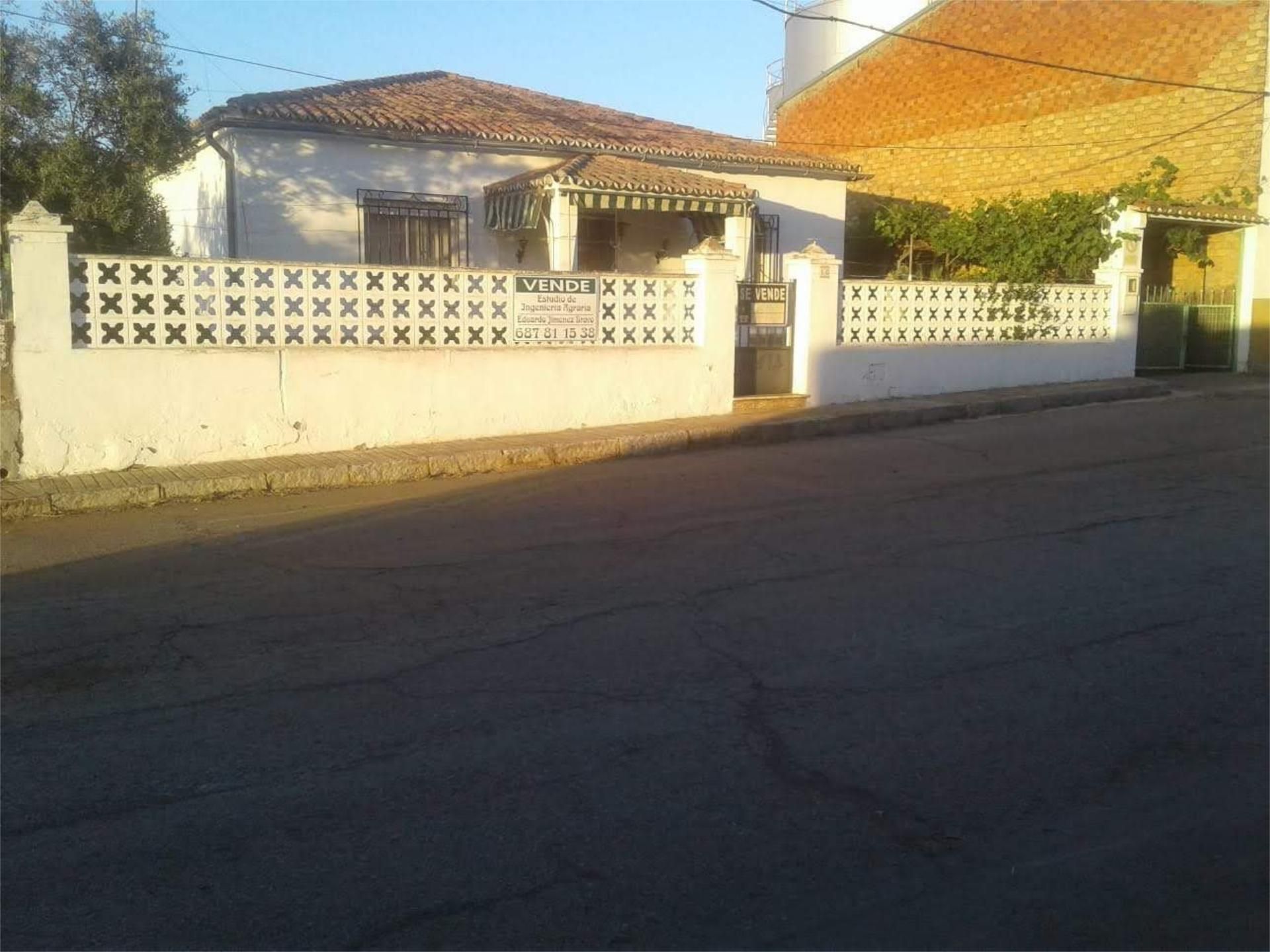 Vista exterior de Casa o xalet en venda en Puebla del Prior amb Jardí privat, Traster i Moblat