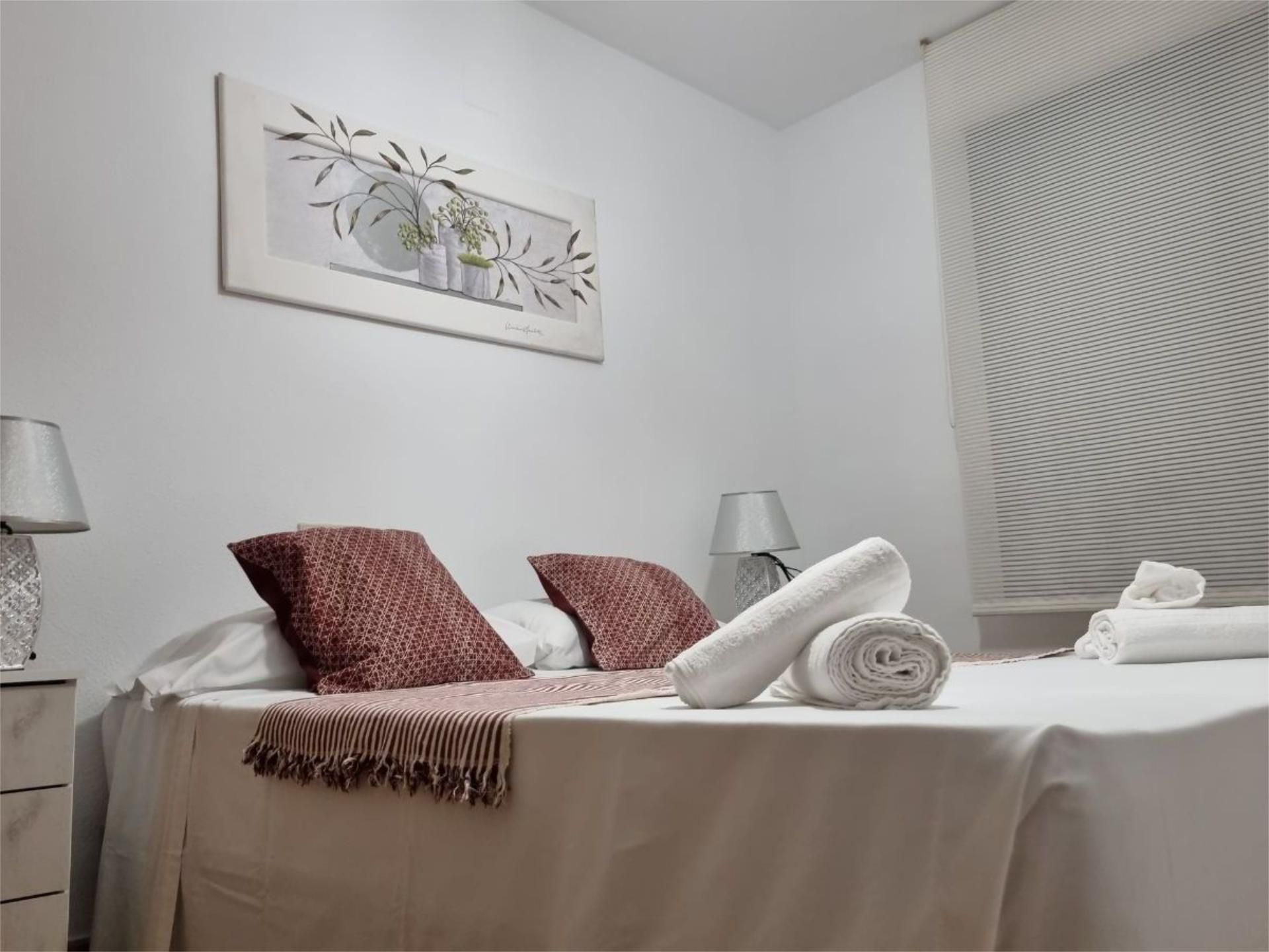 Bedroom of Apartment to share in Alicante / Alacant  with Air Conditioner, Heating and Private garden