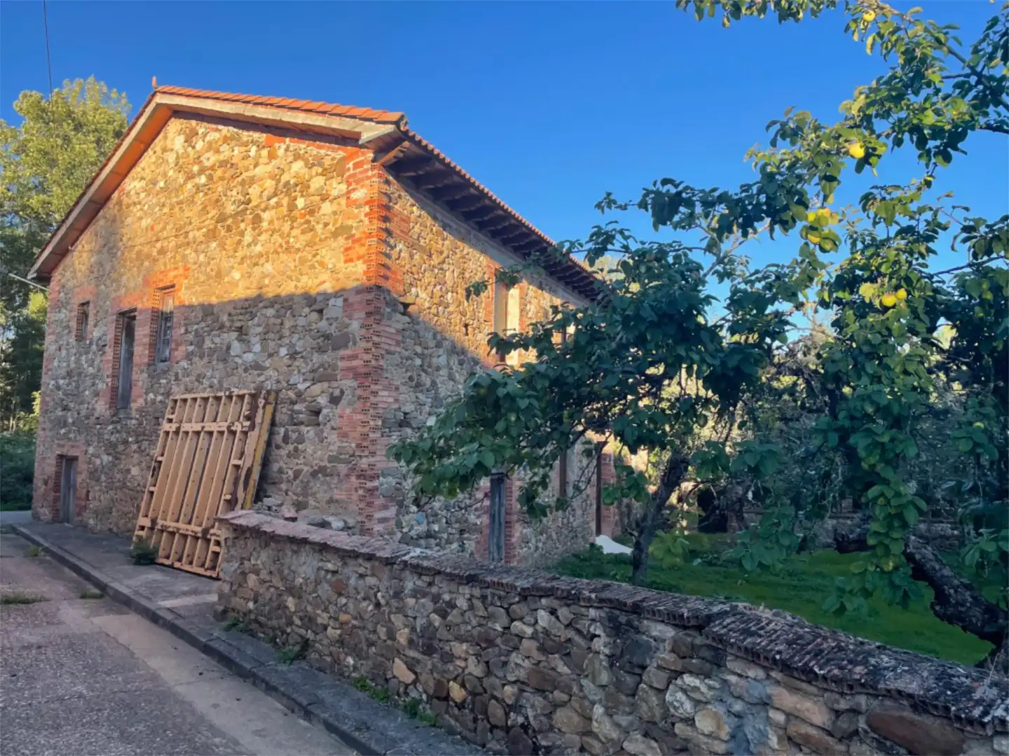 Finca rústica en venta en Calle Carretera, 29, Santibáñez de la Peña Vista exterior de Finca rústica en venta en Santibáñez de la Peña con Jardín privado