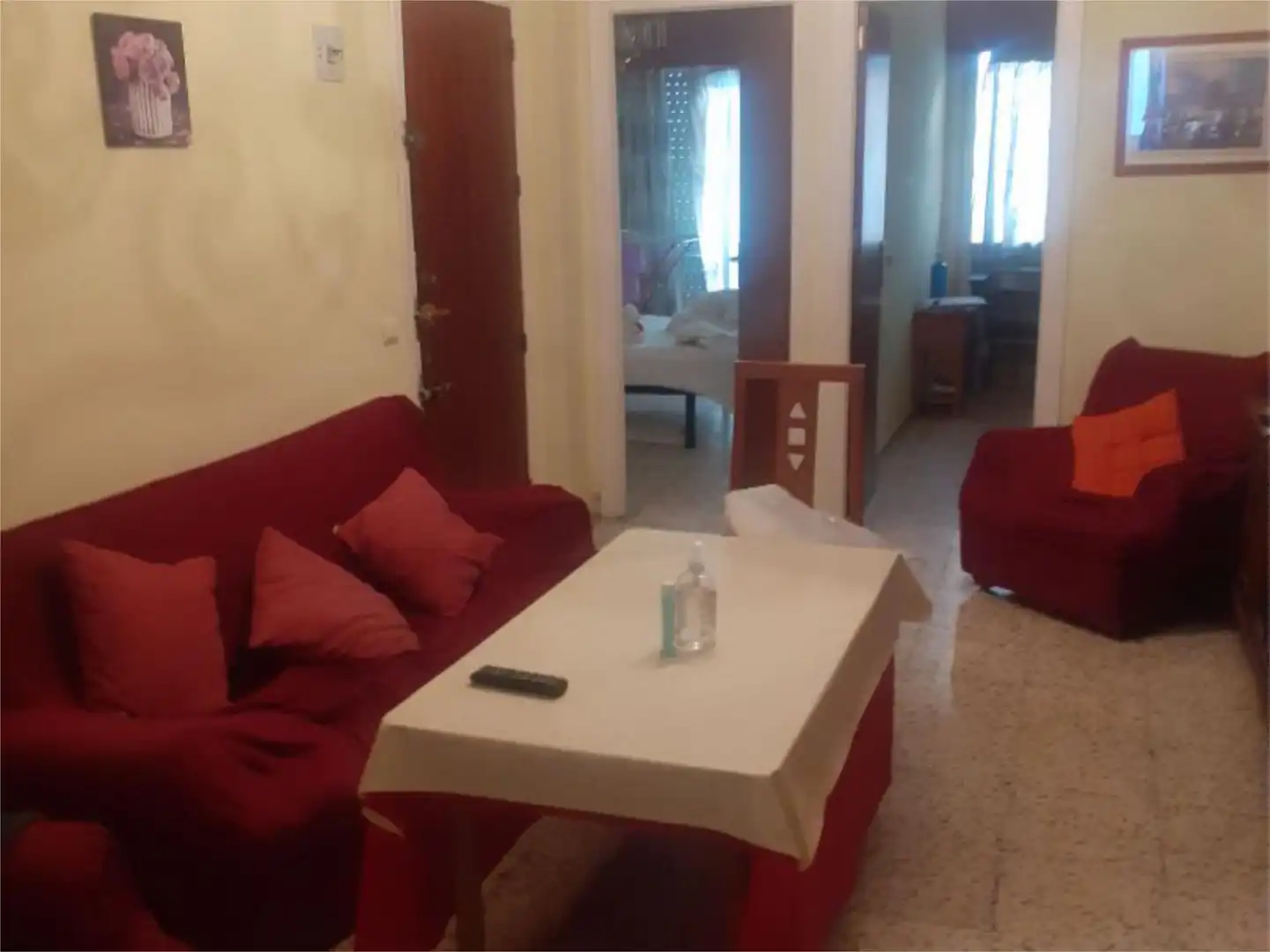 Flat for rent in Calle Amado de Lázaro, 2, Centro Living room of Flat for rent in Huelva with Terrace and Furnished