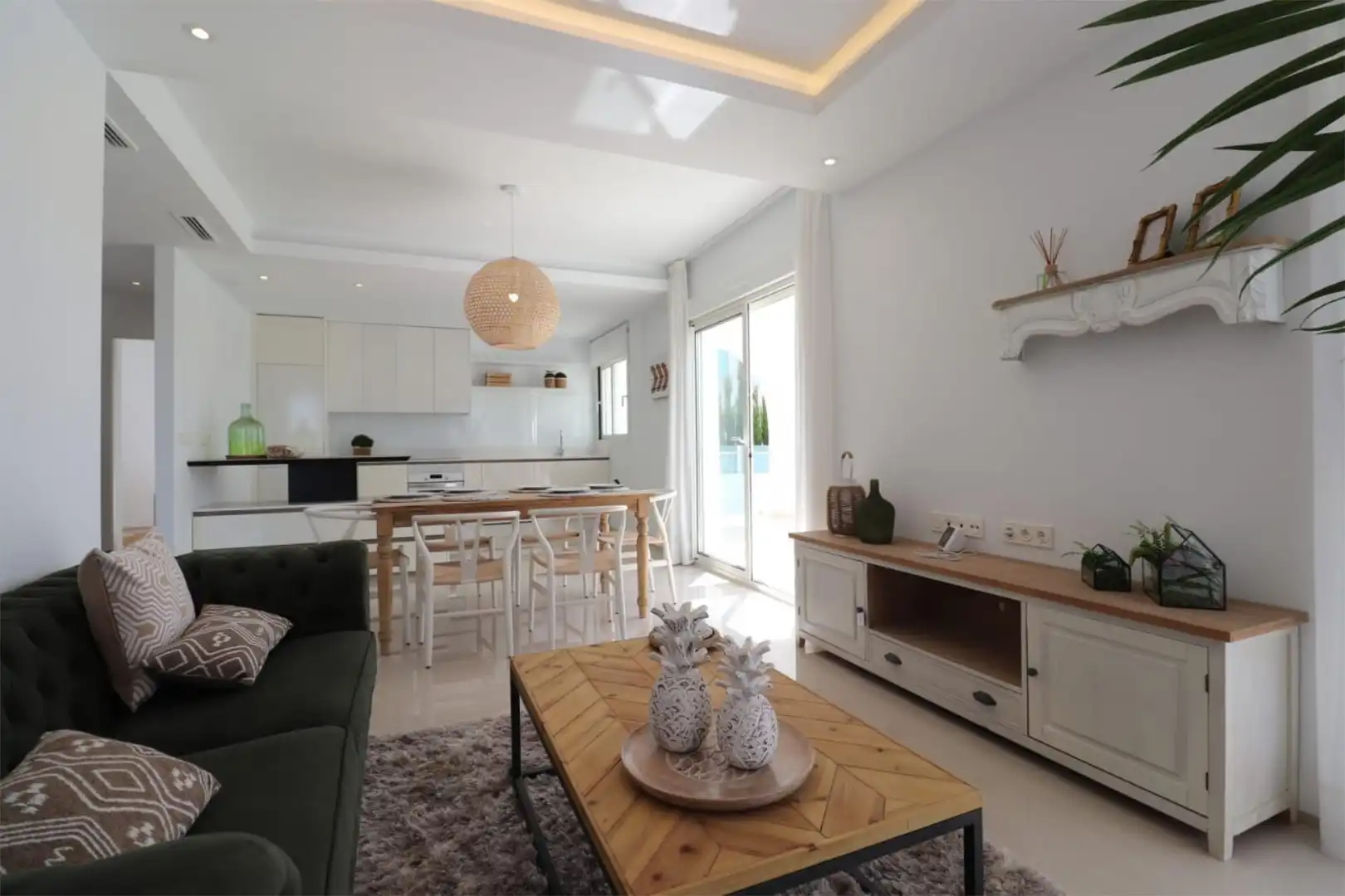 Einfamilien-Reihenhaus zum Verkauf in Avenida del Salvador, 1, Rojales Wohnzimmer von Einfamilien-Reihenhaus zum Verkauf in Rojales mit Klimaanlage und Schwimmbad