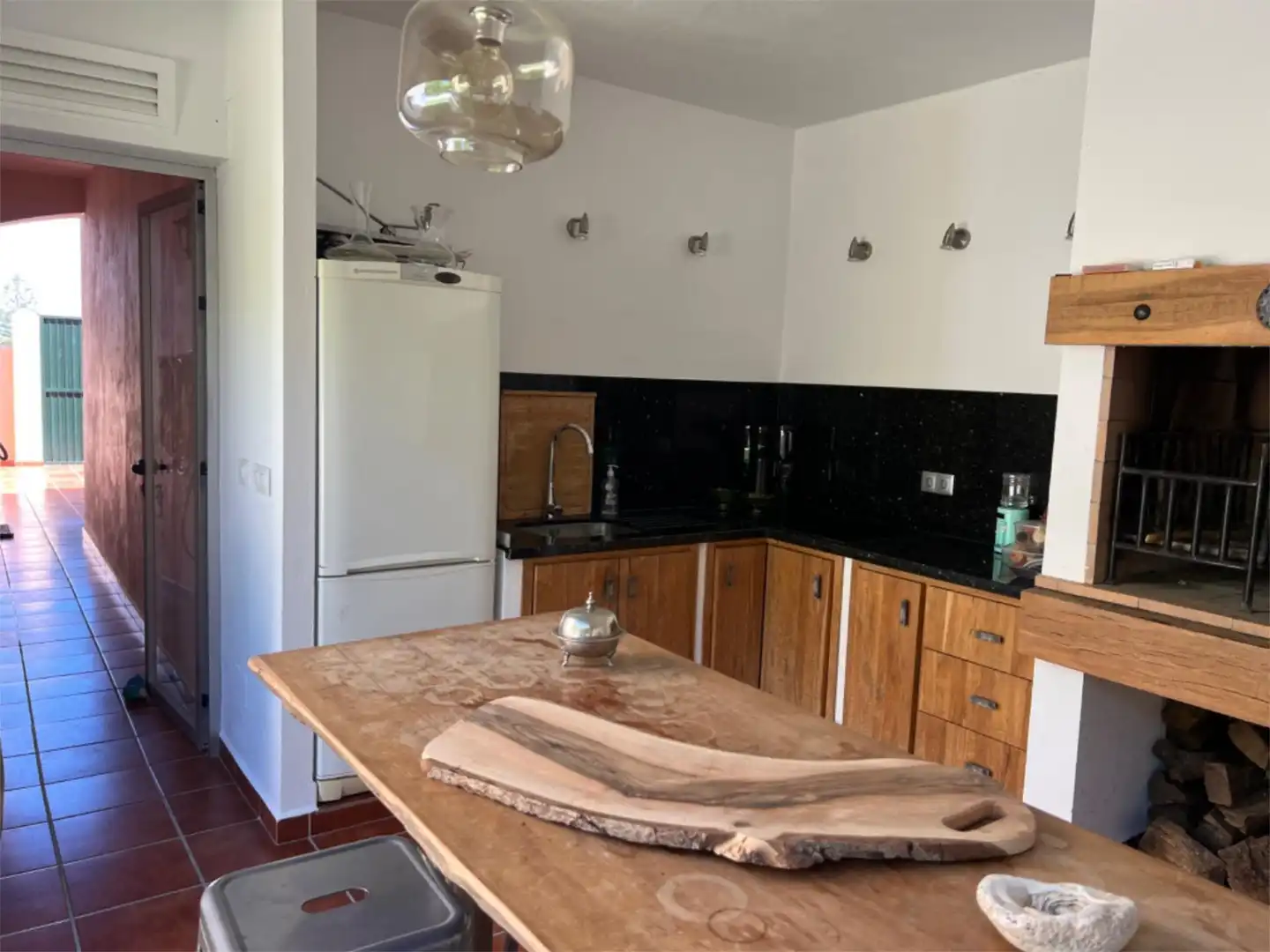 Einfamilien-Reihenhaus zur Miete in Urbanizacion Altozano 3, 2, San García Küche von Einfamilien-Reihenhaus zur Miete in Algeciras mit Privatgarten, Terrasse und Abstellraum