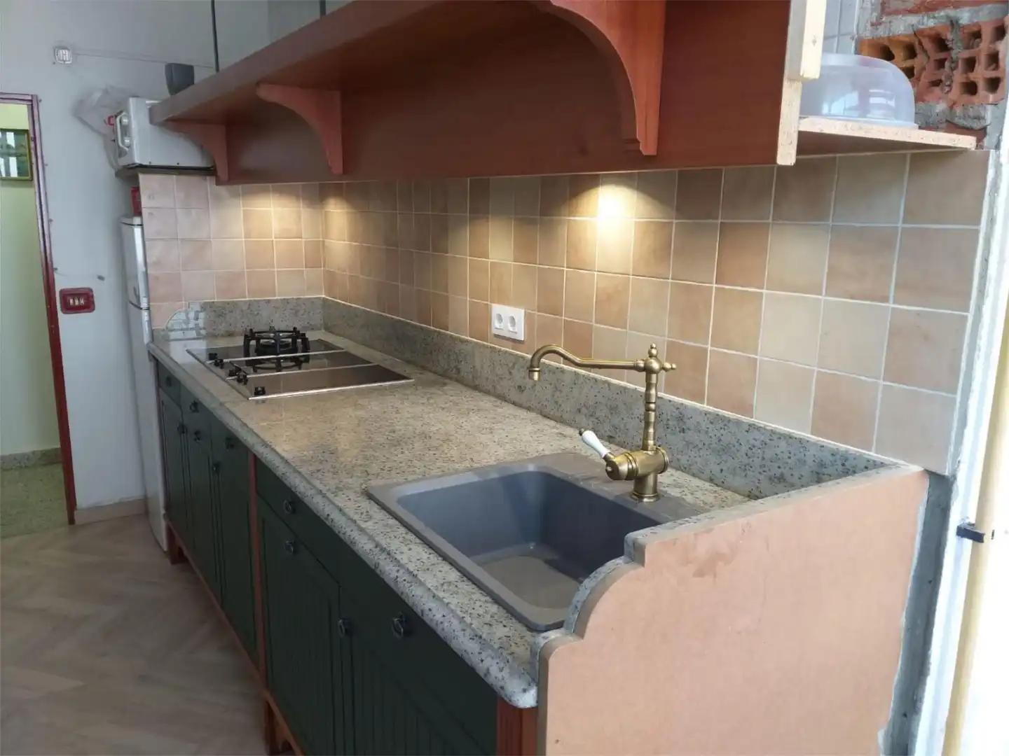 Kitchen of Flat for sale in Cabanas  with Terrace, Furnished and Balcony