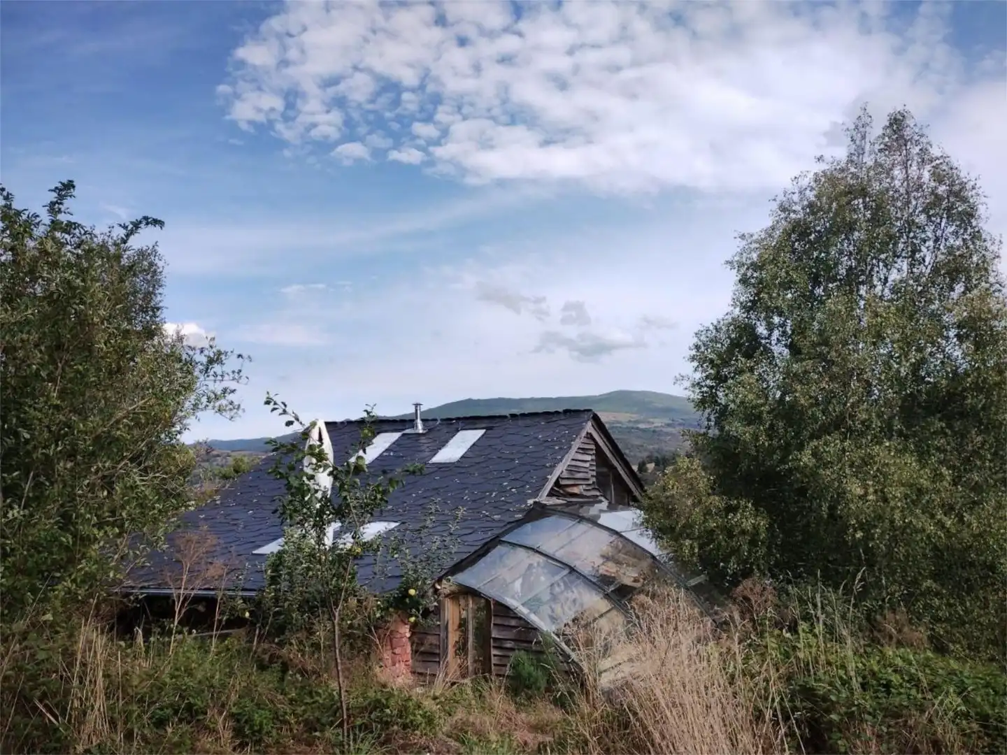 Vista exterior de Casa o xalet en venda en Chandrexa de Queixa amb Calefacció, Jardí privat i Terrassa