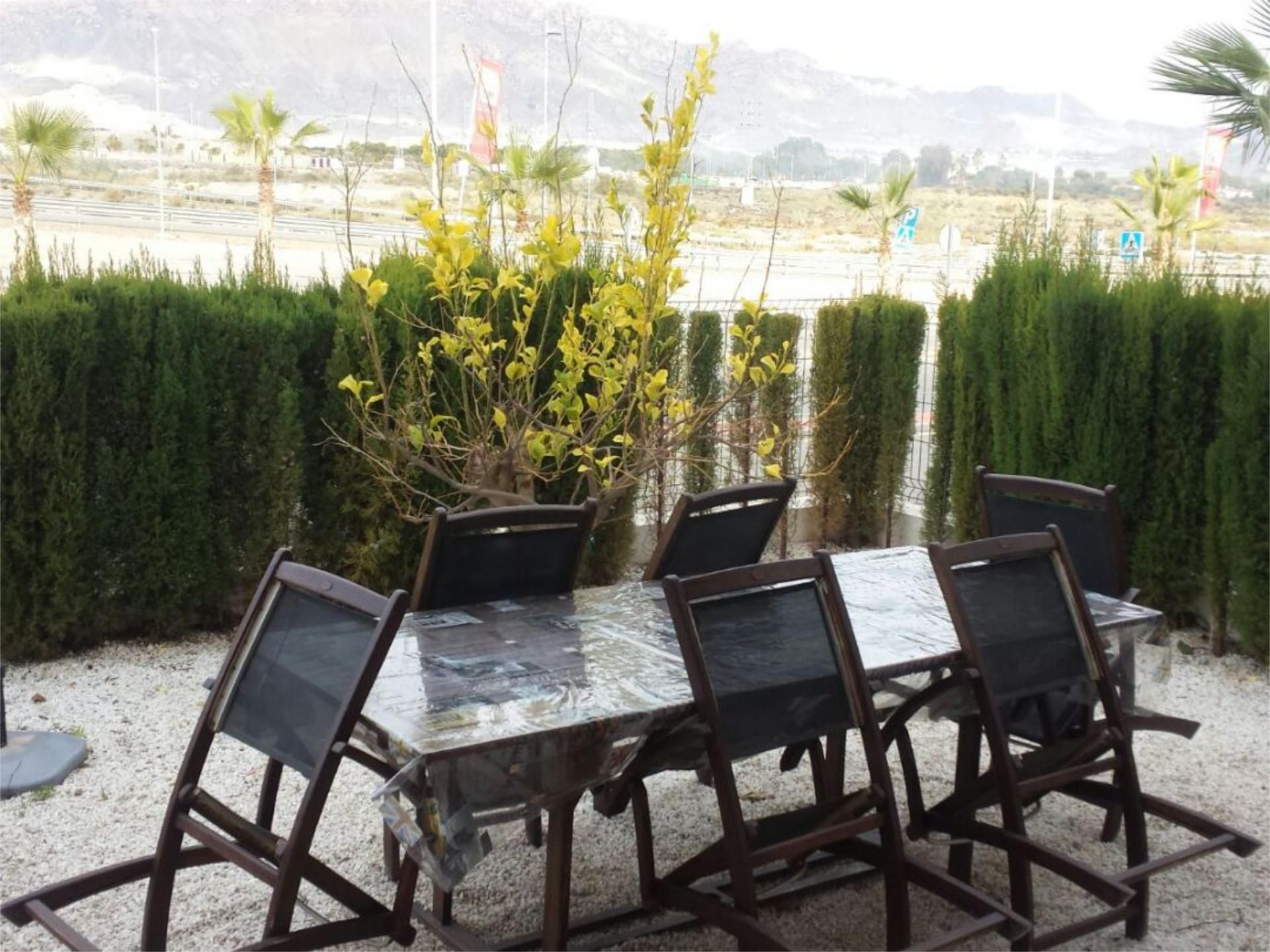 Terrace of Flat to rent in Pulpí  with Private garden, Terrace and Swimming Pool