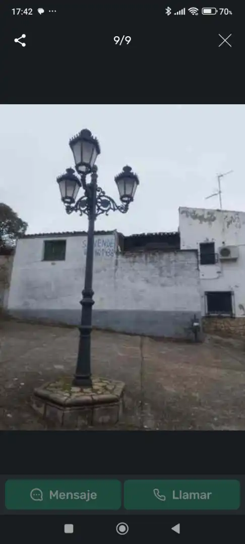 Casa adosada en venta en Calle La Ventosa, 42, Saucelle Vista exterior de Casa adosada en venta en Saucelle con Trastero, Amueblado y Balcón