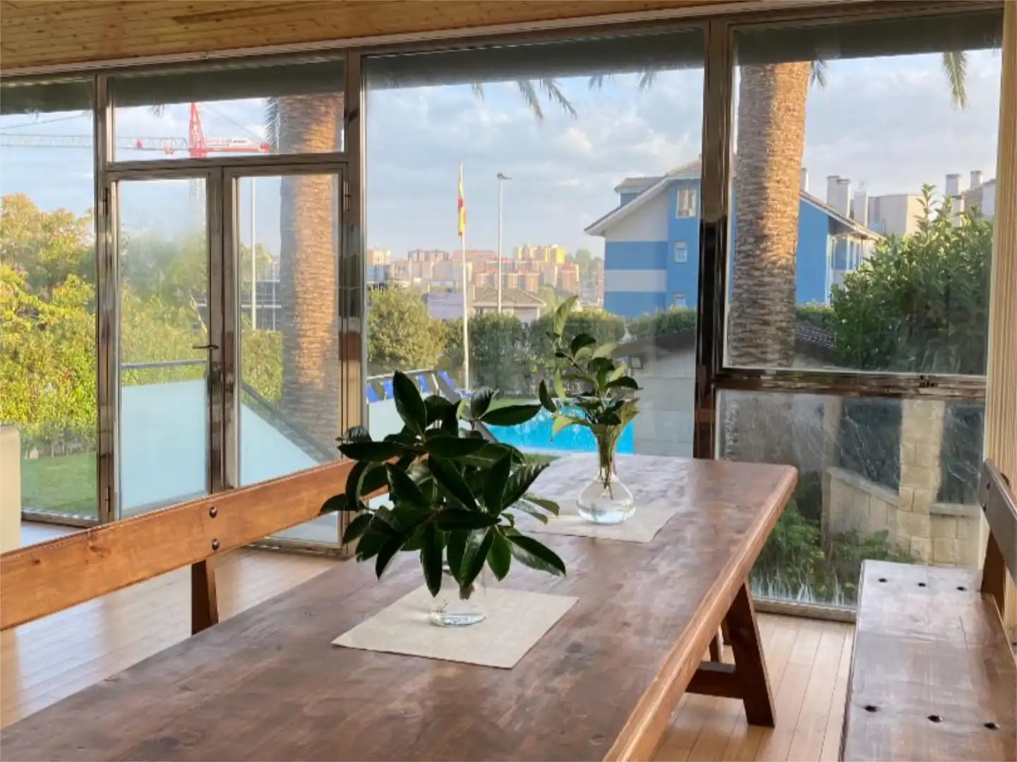 Habitación en Calle Pedro Rodríguez-Parets, 1, Valdenoja Comedor de Piso para compartir en Santander con Calefacción, Jardín privado y Parquet