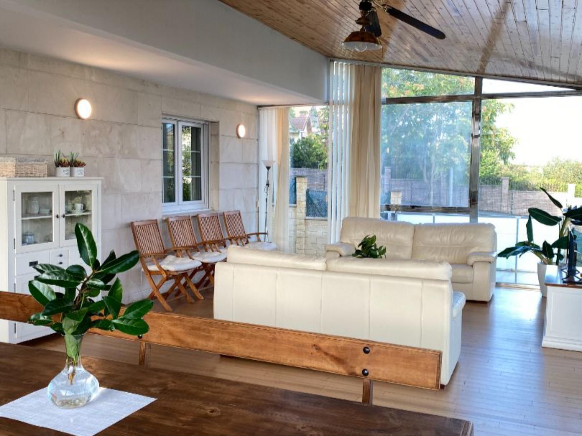 Terrace of Flat to share in Santander  with Heating, Private garden and Parquet flooring