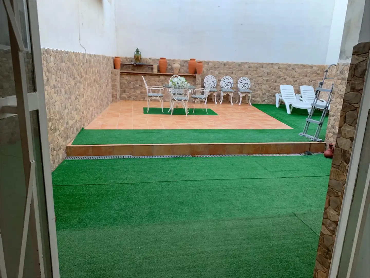 Casa adosada en venta en Carrer de l'Argenteria, 65, Xàtiva Terraza de Casa adosada en venta en Xàtiva con Aire acondicionado, Calefacción y Jardín privado