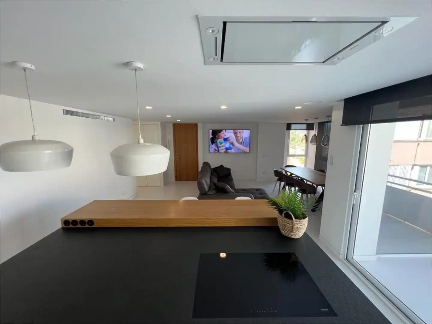 Wohnzimmer von Wohnung zum Verkauf in Calvià mit Klimaanlage, Terrasse und Balkon