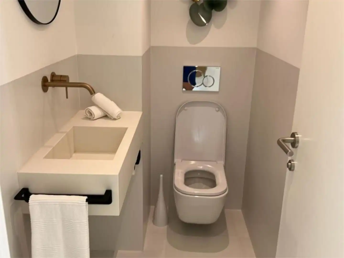 Badezimmer von Wohnung zum Verkauf in Calvià mit Klimaanlage, Terrasse und Balkon
