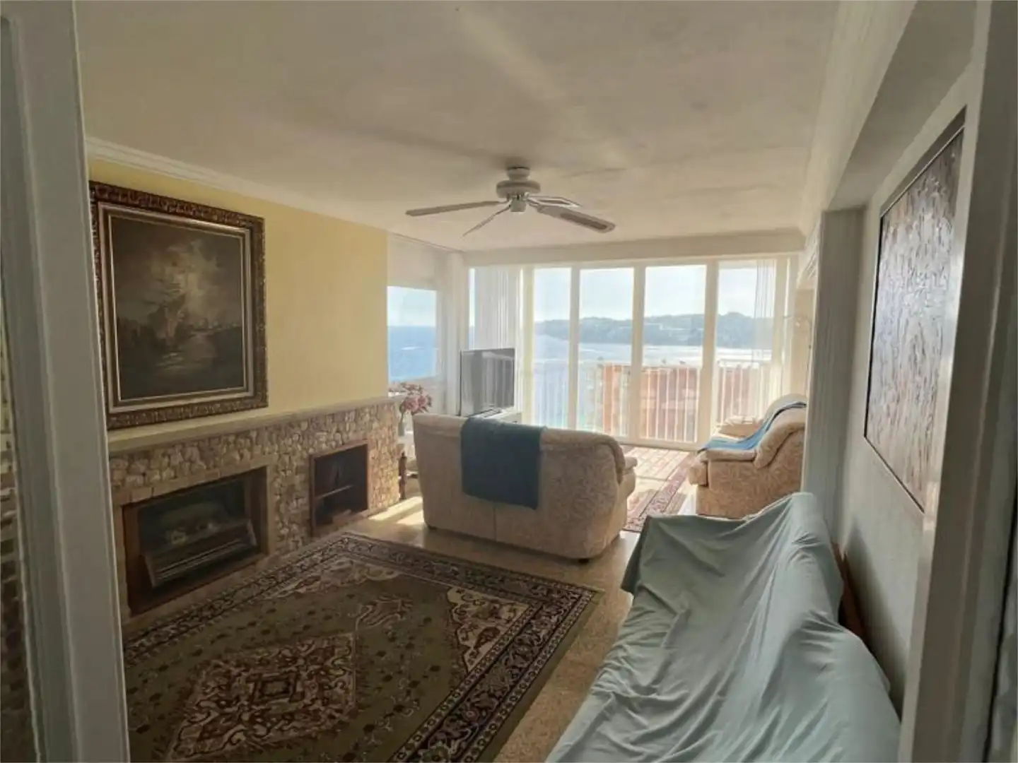 Piso en venta en Carrer Punta Ballena, 22, Magaluf Sala de estar de Piso en venta en Calvià con Aire acondicionado, Calefacción y Jardín privado
