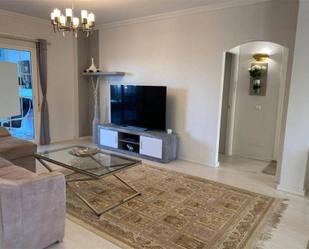 Living room of Flat for sale in Estepona  with Air Conditioner, Terrace and Swimming Pool