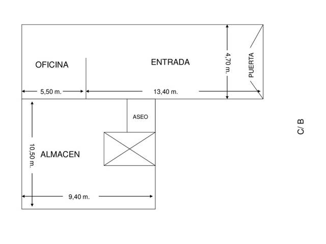 Local comercial en Venta en Calle Benaocaz, 8 en Pescadores - Saladillo