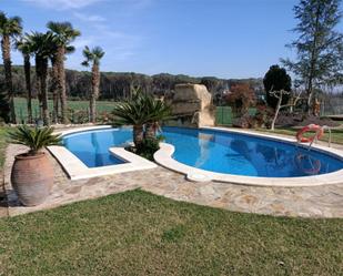 Swimming pool of Country house for sale in Sils  with Terrace, Swimming Pool and Balcony