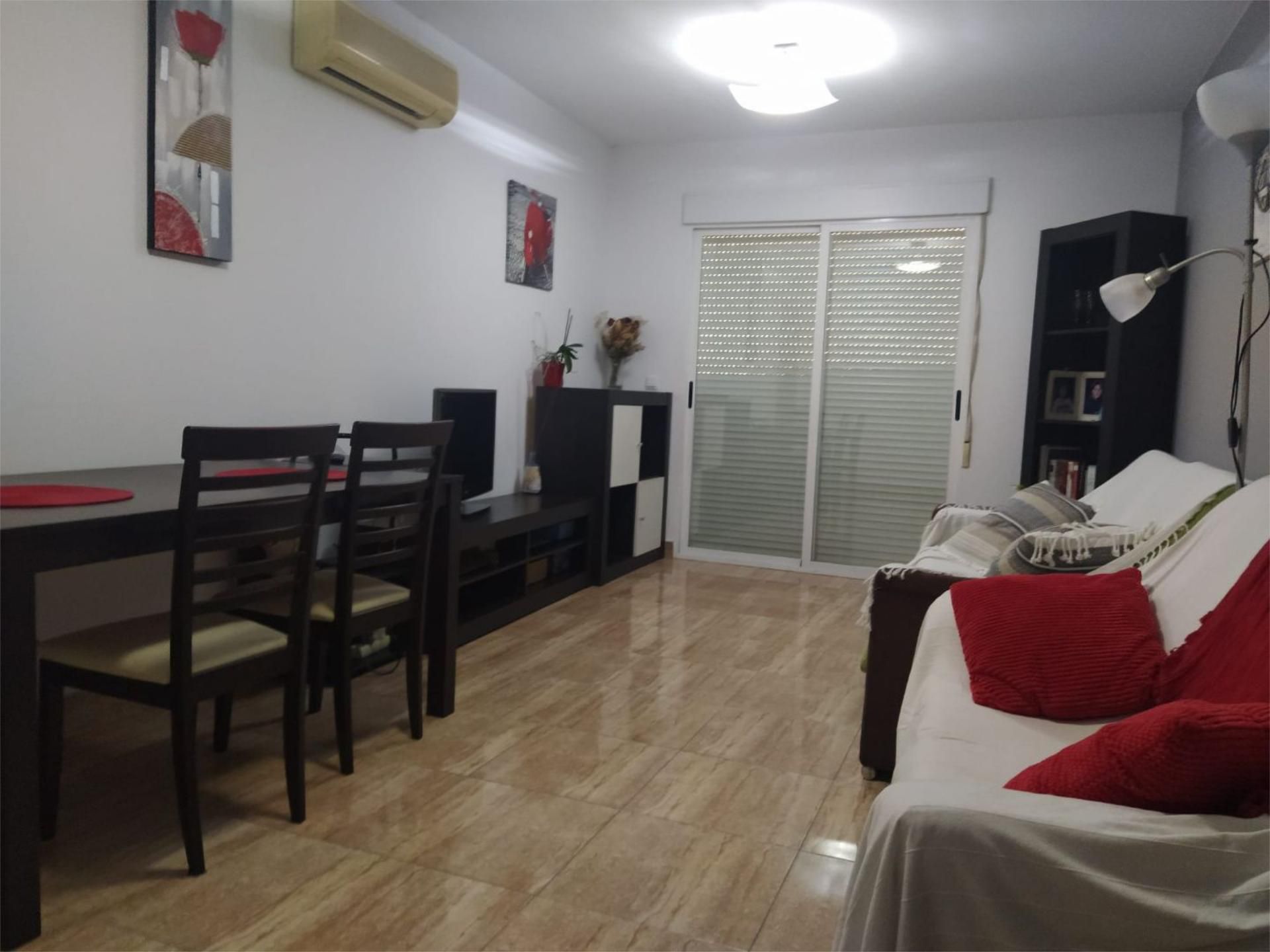Living room of Flat for sale in Oropesa del Mar / Orpesa  with Air Conditioner, Terrace and Swimming Pool