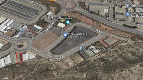 Foto 2 de Terreno industrial en venta en Glorieta Menaores, 2, Pedanías Este, Alicante