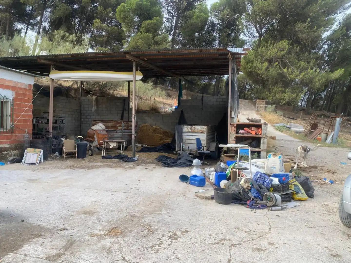 Terreno en venta en Rute Parking de Terreno en venta en Rute