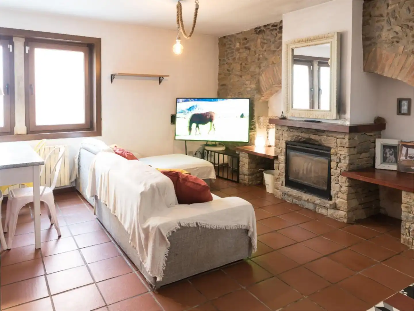 Piso en venta en Sant Julià de Vilatorta Sala de estar de Piso en venta en Sant Julià de Vilatorta con Terraza