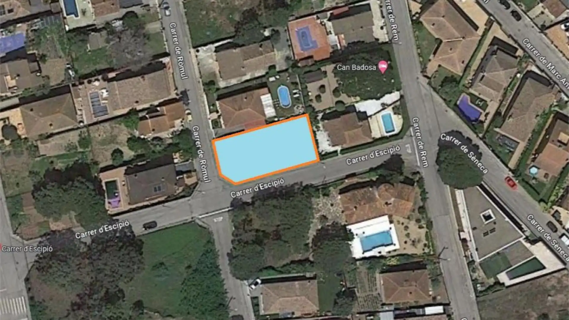 Vista exterior de Terreno en venta en Llagostera