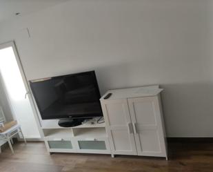 Living room of Flat to share in  Albacete Capital  with Balcony