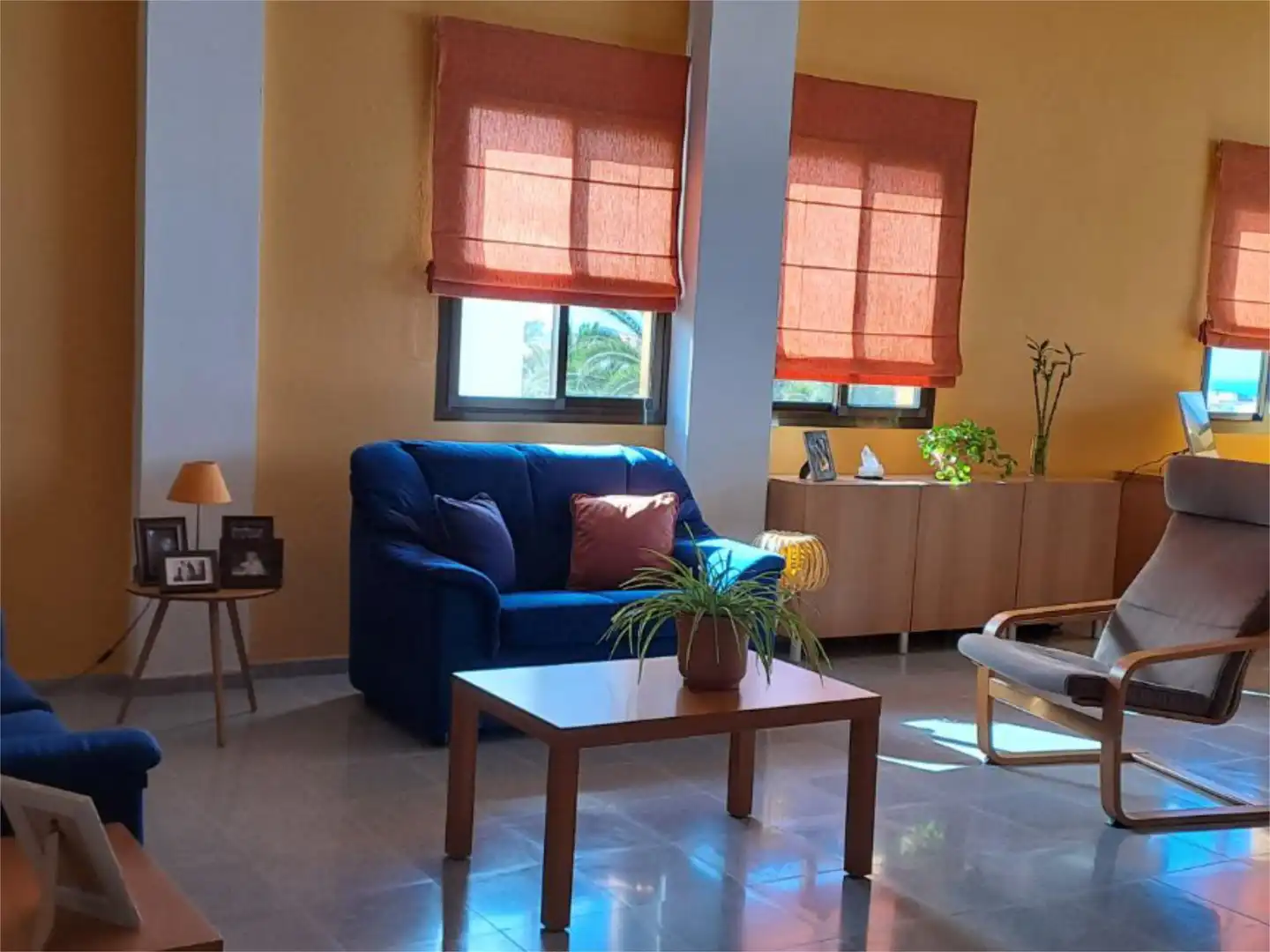 Sala de estar de Piso en venta en Las Palmas de Gran Canaria con Jardín privado, Terraza y Trastero