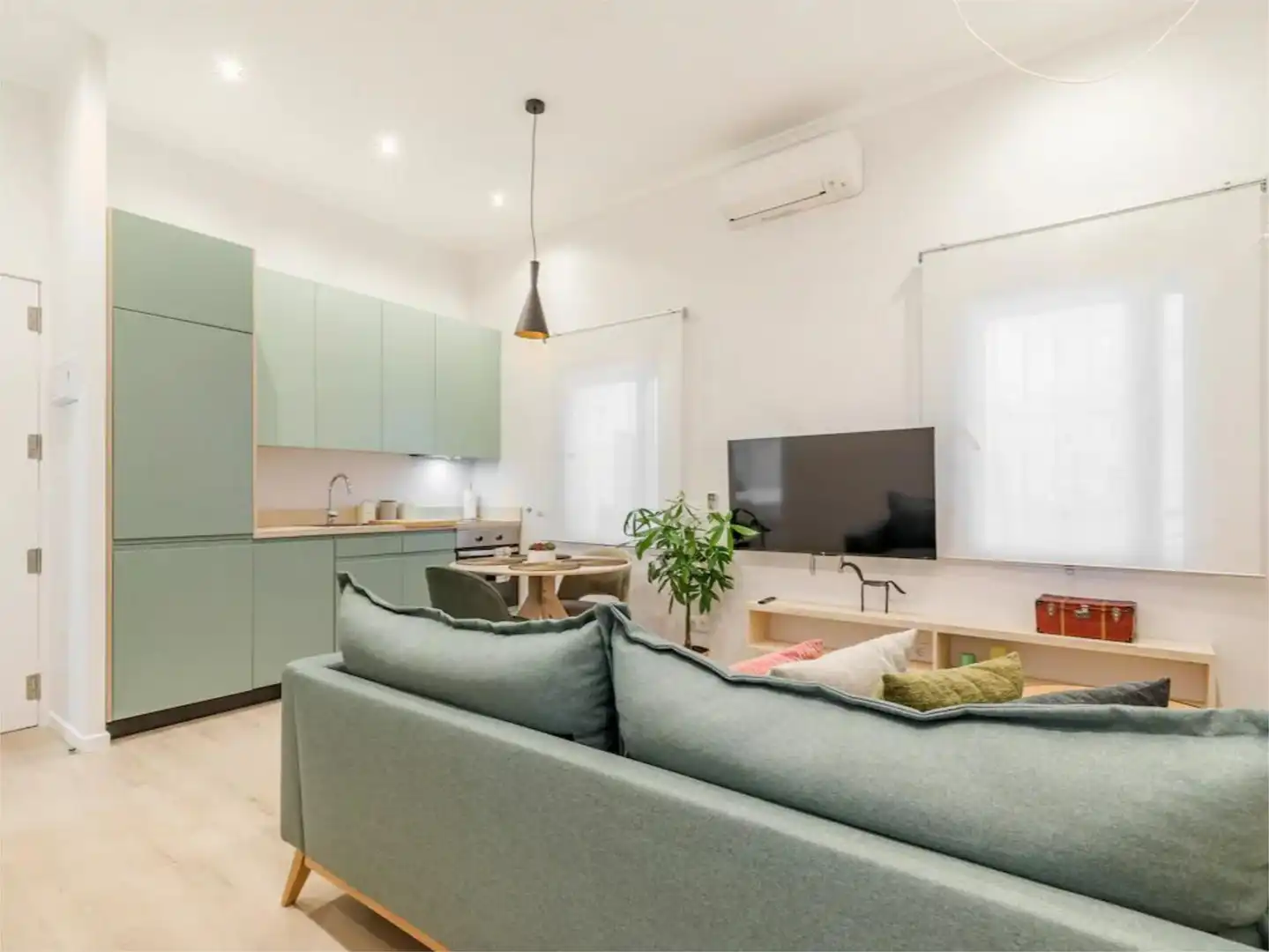 Country homes for sale in Los Nietos de Miranda, 25, Pedanías Oeste Living room of Country homes for sale in Cartagena with Air Conditioner and Swimming Pool