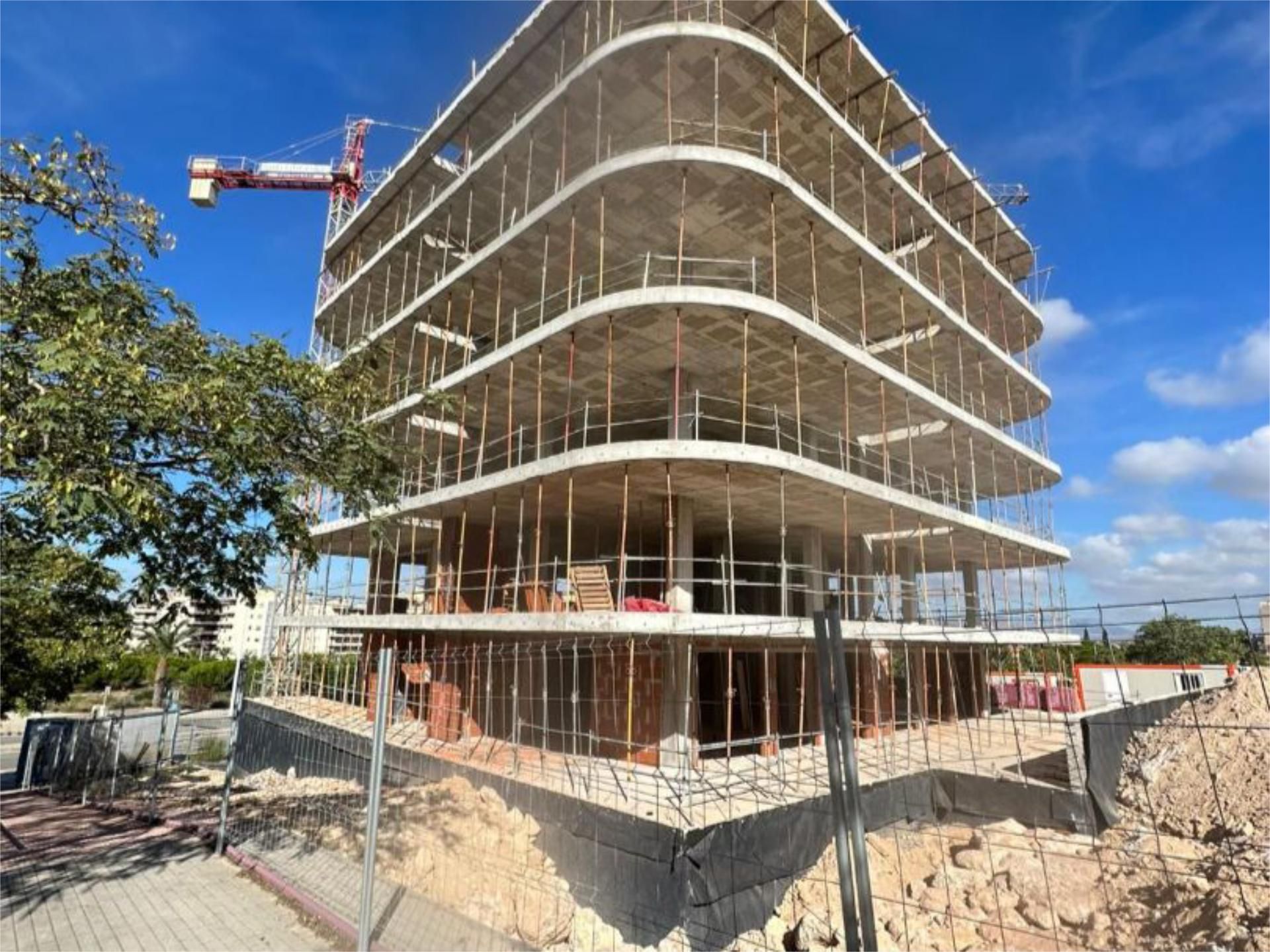 Vista exterior de Apartamento en venta en Elche / Elx con Terraza, Piscina y Balcón