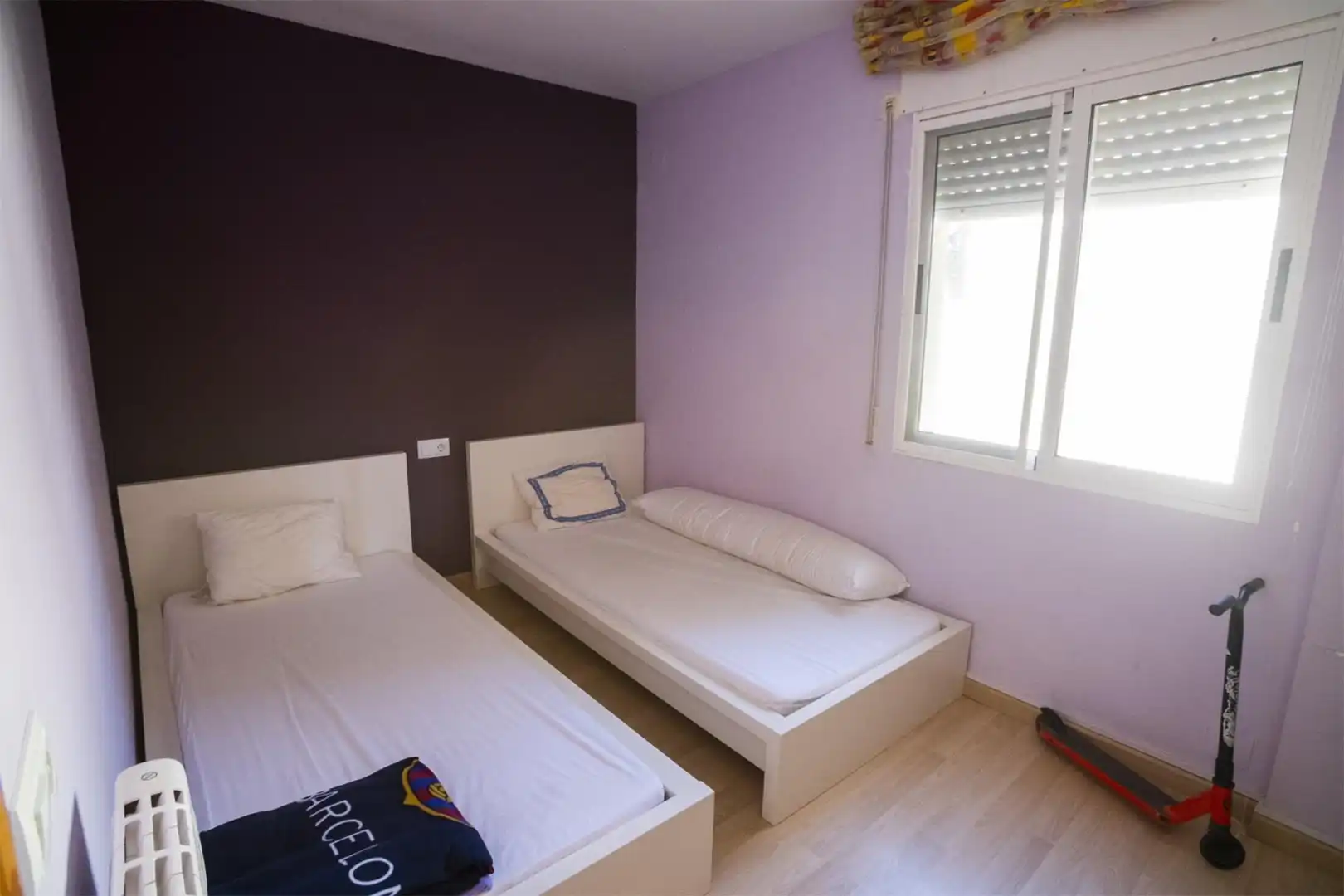 Schlafzimmer von Wohnung zum Verkauf in Mas de Barberans mit Klimaanlage, Heizung und Parkett
