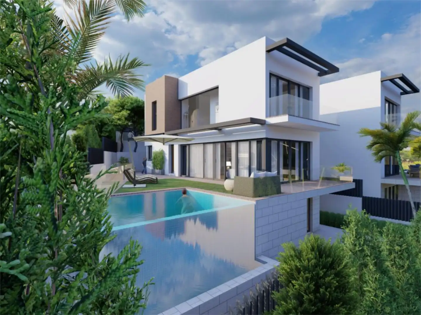 Houses for sale in Calle los Madroños, 3, Torreblanca del Sol Exterior view of Houses for sale in Fuengirola with Air Conditioner, Heating and Private garden