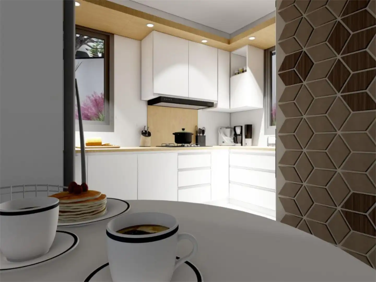 Houses for sale in Calle los Madroños, 3, Torreblanca del Sol Kitchen of Houses for sale in Fuengirola with Air Conditioner, Heating and Private garden