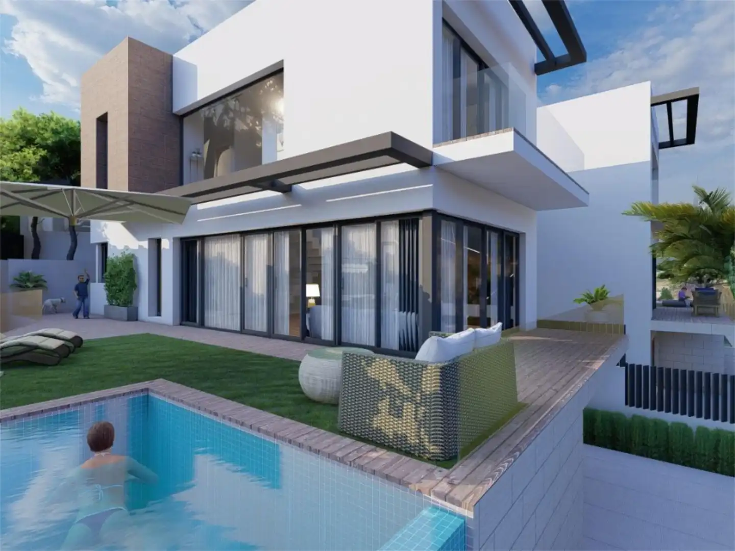 Houses for sale in Calle los Madroños, 3, Torreblanca del Sol Terrace of Houses for sale in Fuengirola with Air Conditioner, Heating and Private garden