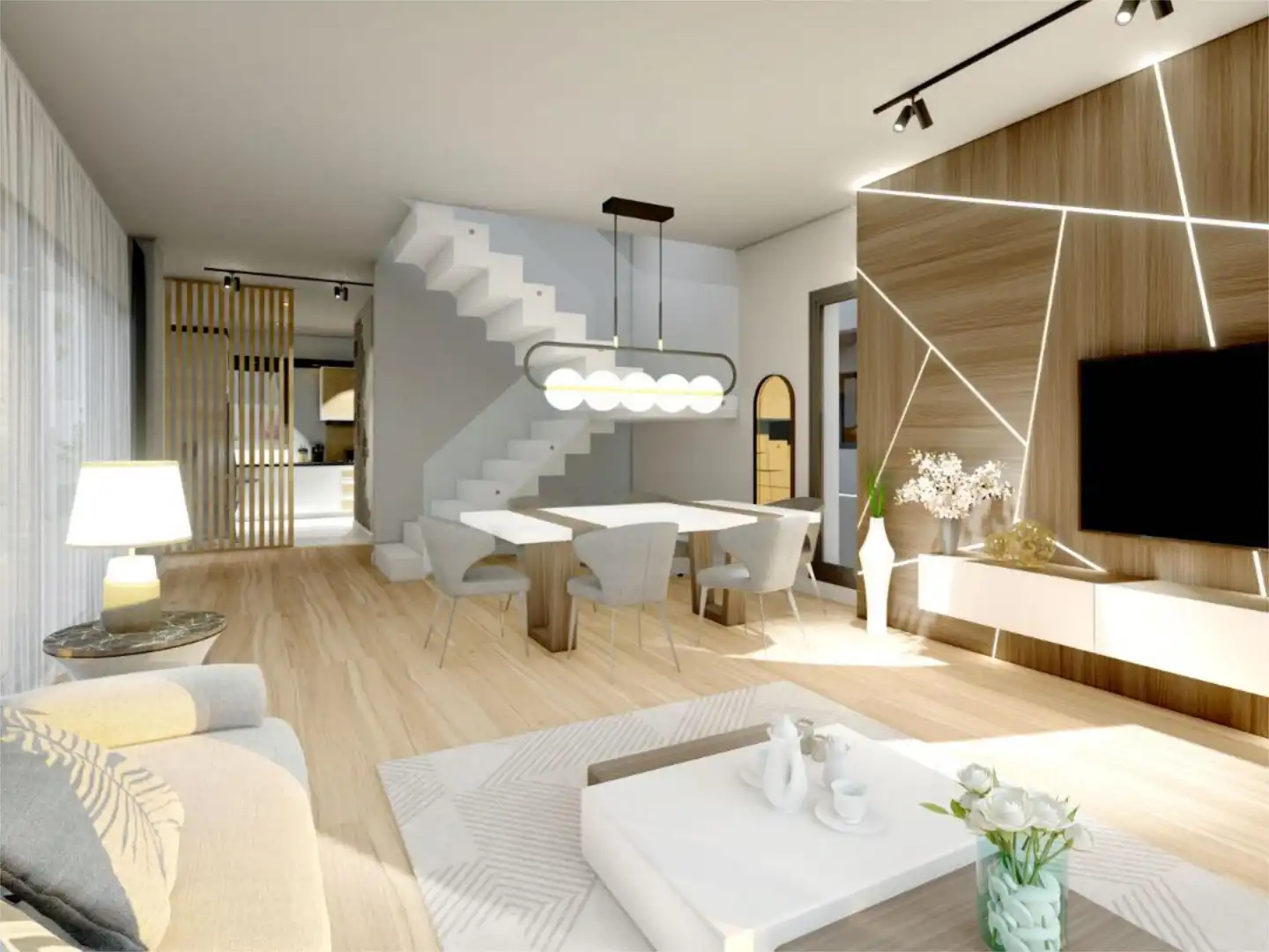 Houses for sale in Calle los Madroños, 3, Torreblanca del Sol Living room of Houses for sale in Fuengirola with Air Conditioner, Heating and Private garden